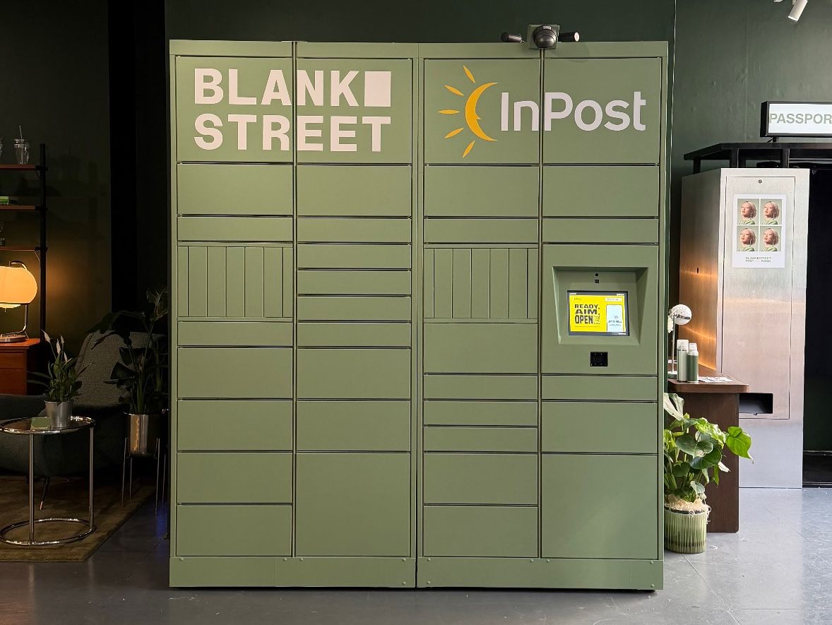 InPost | Sip, Snap & Send: The Blank Street Post Room