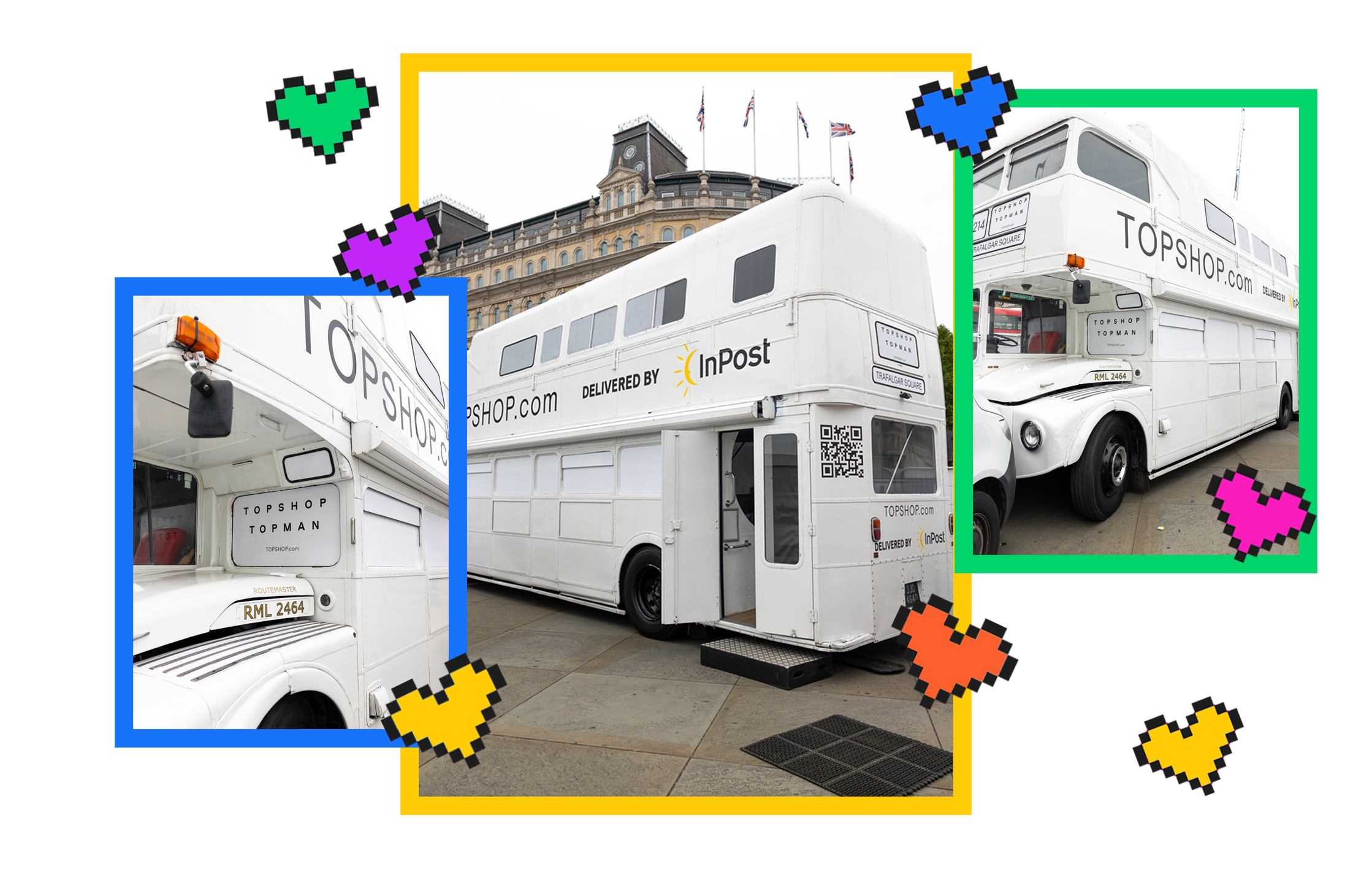 InPost | Spot the Topshop Bus